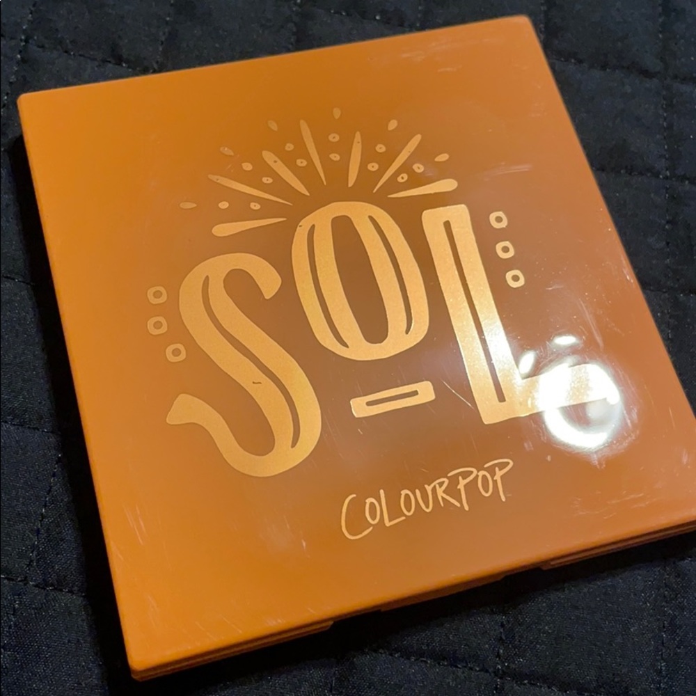 Colourpop Sol eyeshadow palette